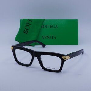 Bottega Veneta BV1059O 001 Rectangle Eyeglasses 51mm – Black